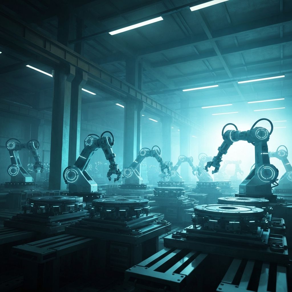 Industrial automation background